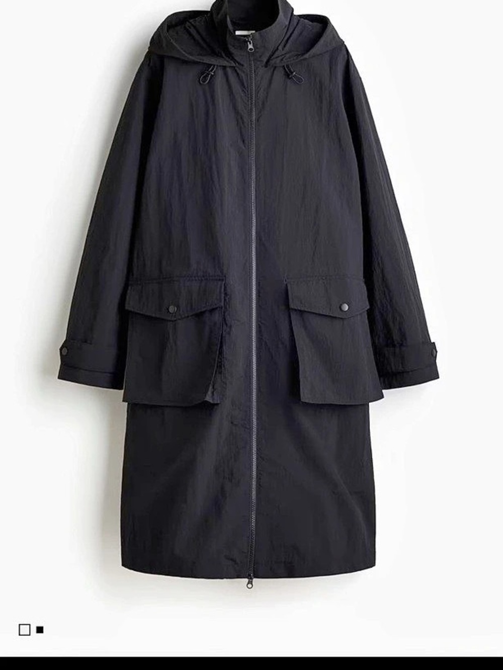 H&M MAMA BEFORE & AFTER BABYWEARING RAINCOAT